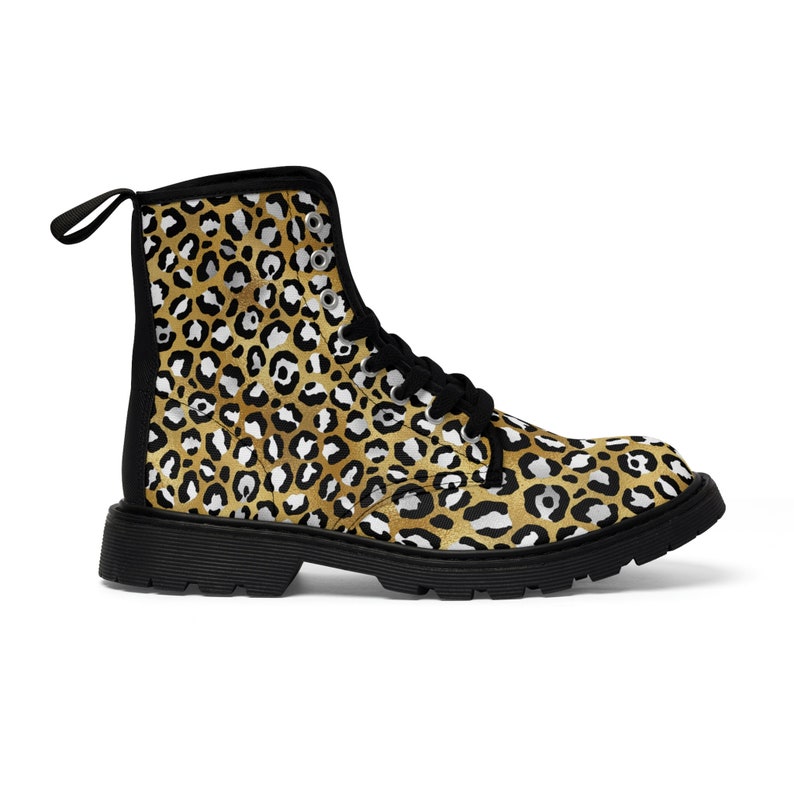 Animalistic Women's Canvas Boots