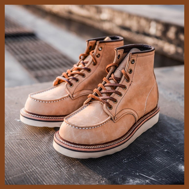 Boots Horse Leather Boots Retro Crazy Men's High-top