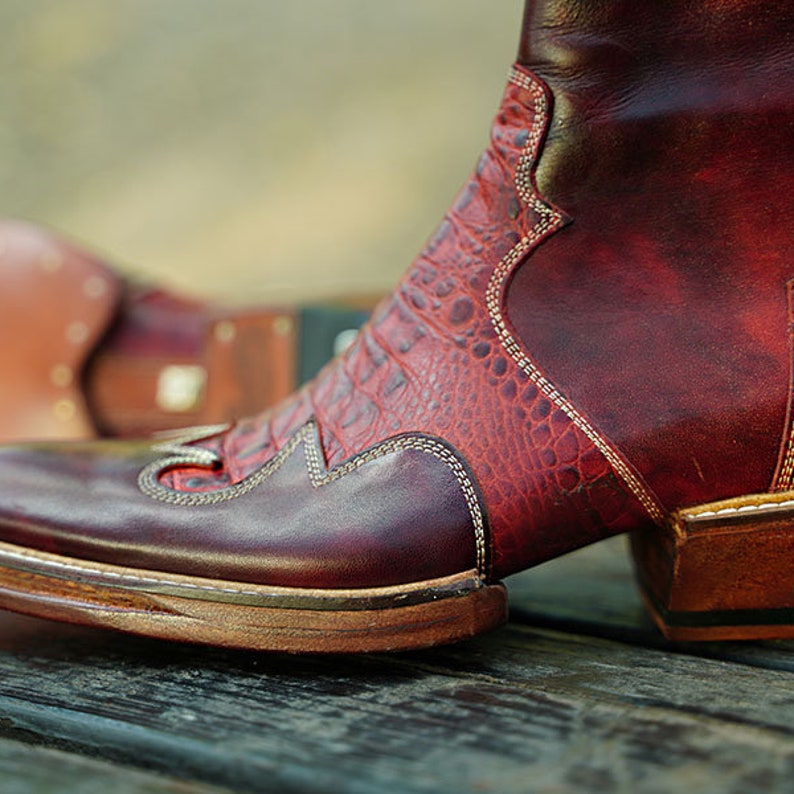 Men Cowboy Boots Chealse Boots for Men Custom Boots for Men