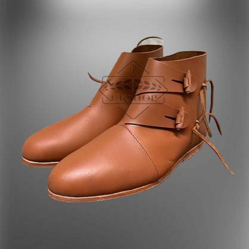 Shoes Early Medieval Half Boots for the Period 1000-1250 AD