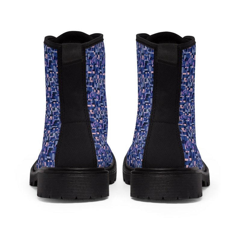 Purple Camouflage Boots