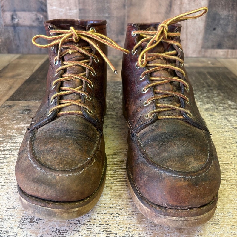 Red Wing Vtg 875 Irish Setter Moc Toe Boots Mens 10 D