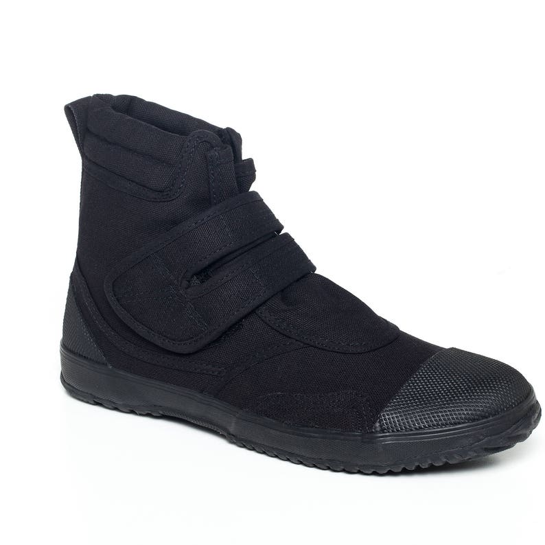 Fugu Ka-ni Cool Japanese Boots VEGAN Black UNISEX