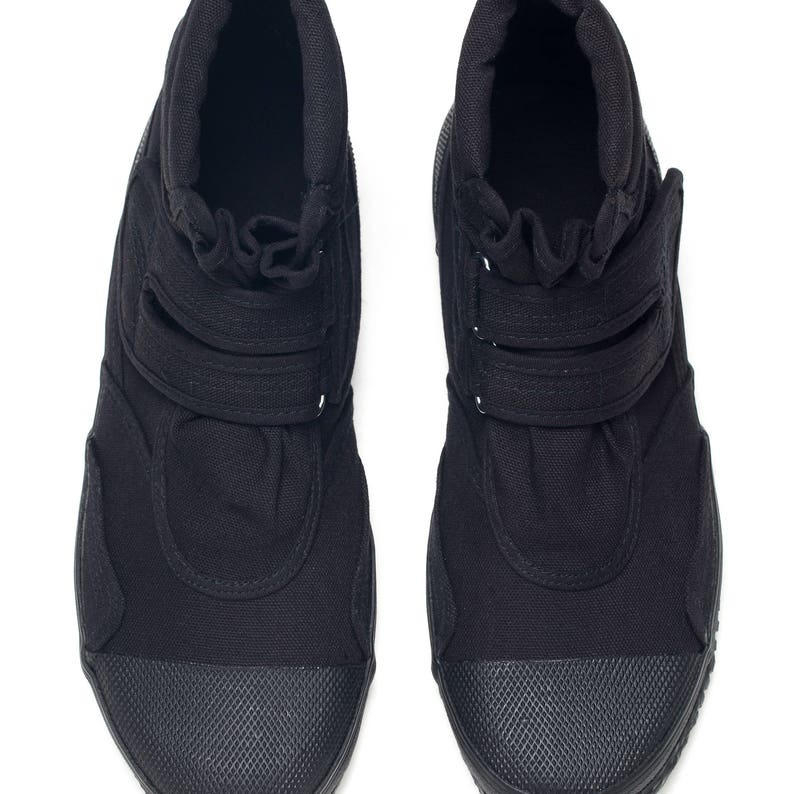 Fugu Ka-ni Cool Japanese Boots VEGAN Black UNISEX