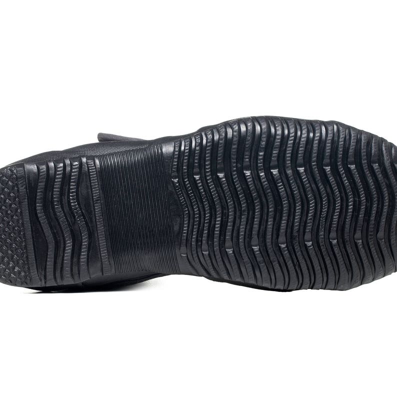 Fugu Ka-ni Cool Japanese Boots VEGAN Black UNISEX
