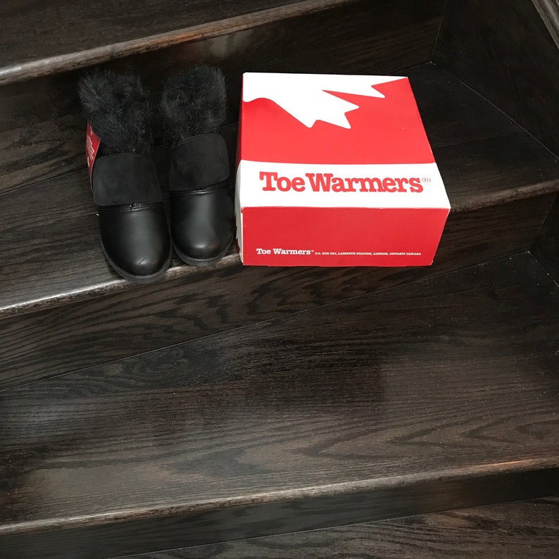 Womens Brand New Toe Warmer Size 8 Black Boots