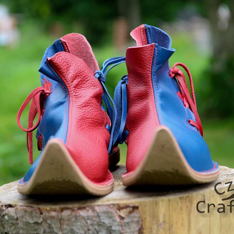 Medieval Soldier's Shoes 14th Century
