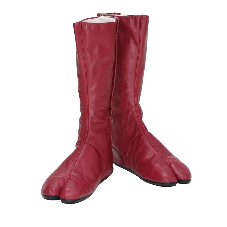 Japanese Tabi Boots in Soft Leather Very Comfortable Very