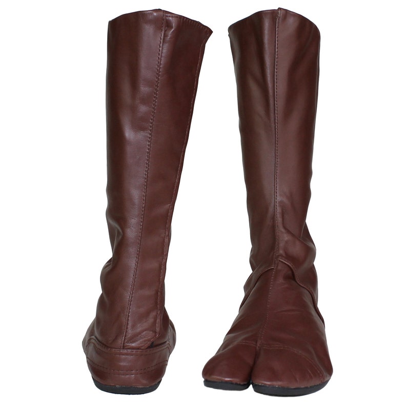 Japanese Tabi Boots in Soft Leather Very Comfortable Very