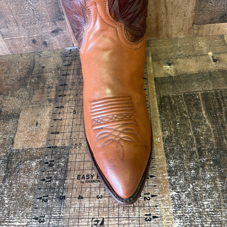 Dan Post 16782 Vtg Cowboy Boots Mens 12 EW