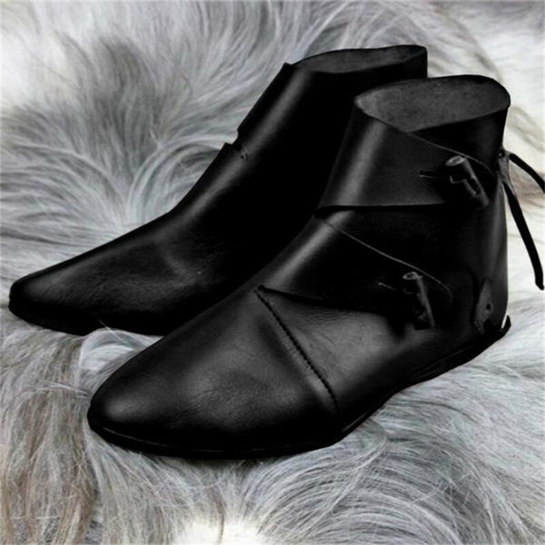 Medieval Gothic Vintage Viking Cosplay Shoes Women's