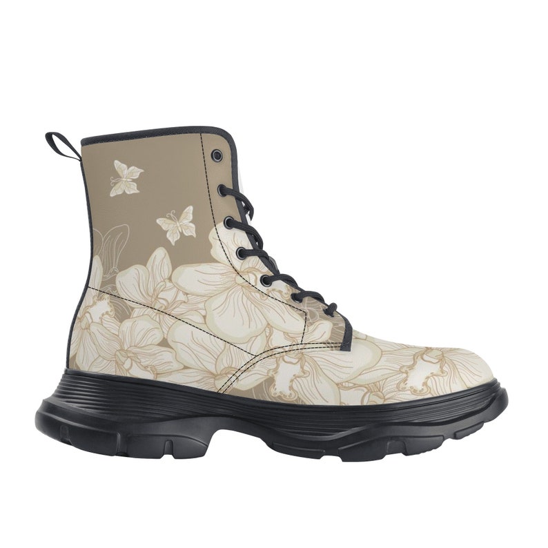 Womens Chunky Combat Boots