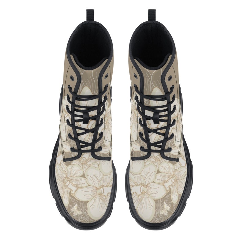 Womens Chunky Combat Boots