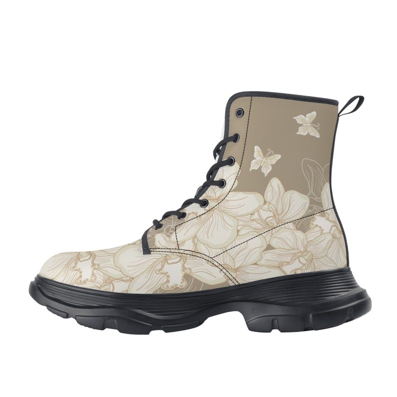Womens Chunky Combat Boots