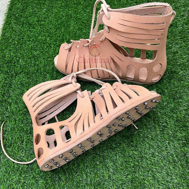 Roman Caligae Sandals With Authentic Hobnails Castleford