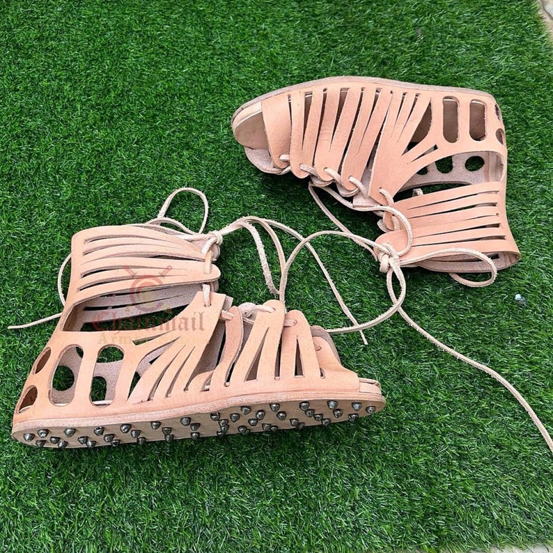 Roman Caligae Sandals With Authentic Hobnails Castleford