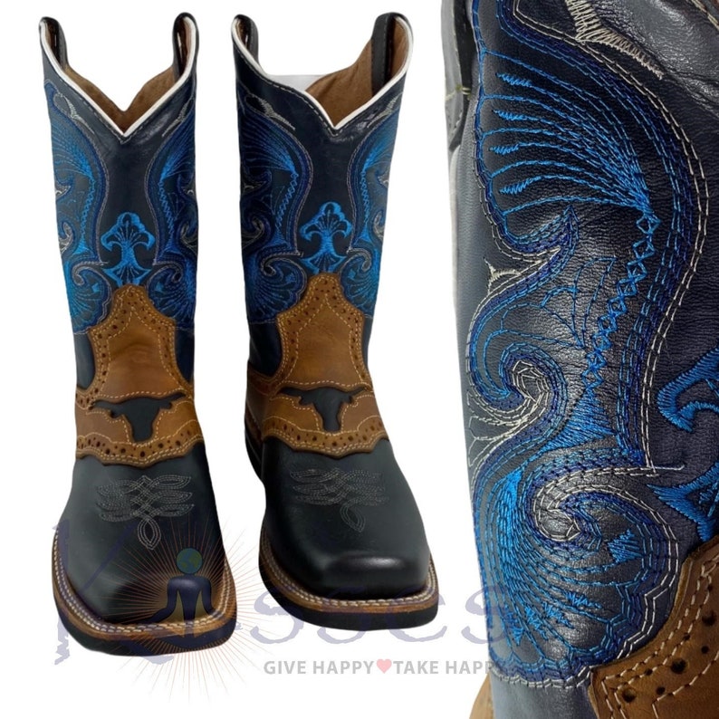 TJAYZ SALE NEW Handmade 100% Leather Cowboy Rodeo Boots