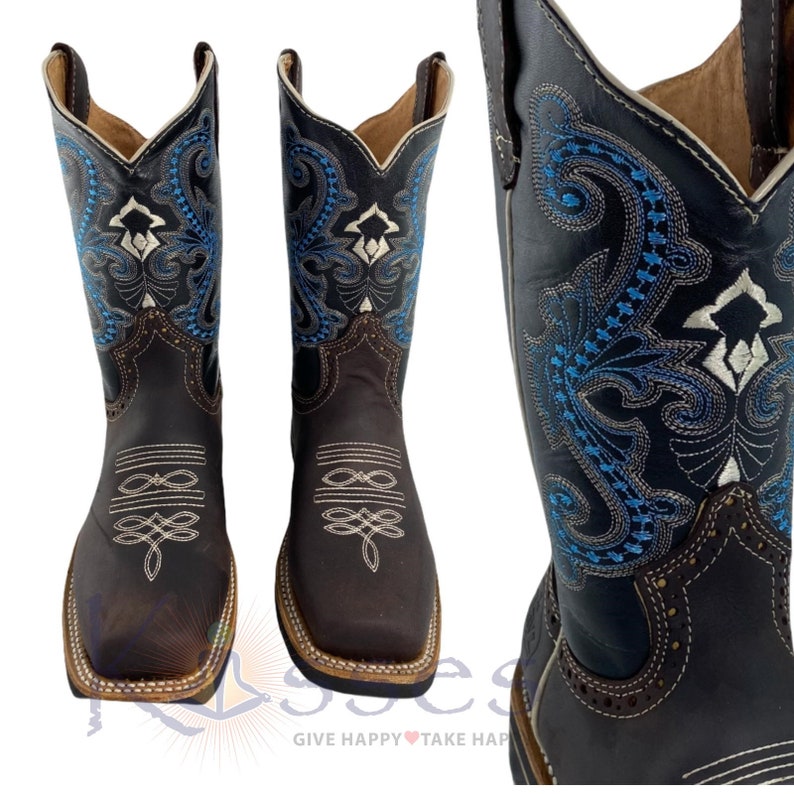 TJAYZ SALE NEW Handmade 100% Leather Cowboy Rodeo Boots