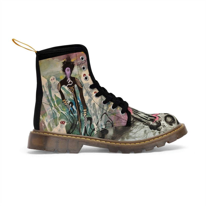 Protection Art Men's Canvas Boots
