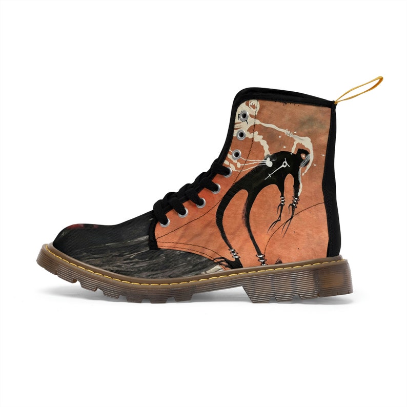 Protection Art Men's Canvas Boots