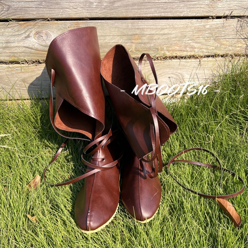 Medieval Renaissance Viking Boots Viking Boots Cosplay