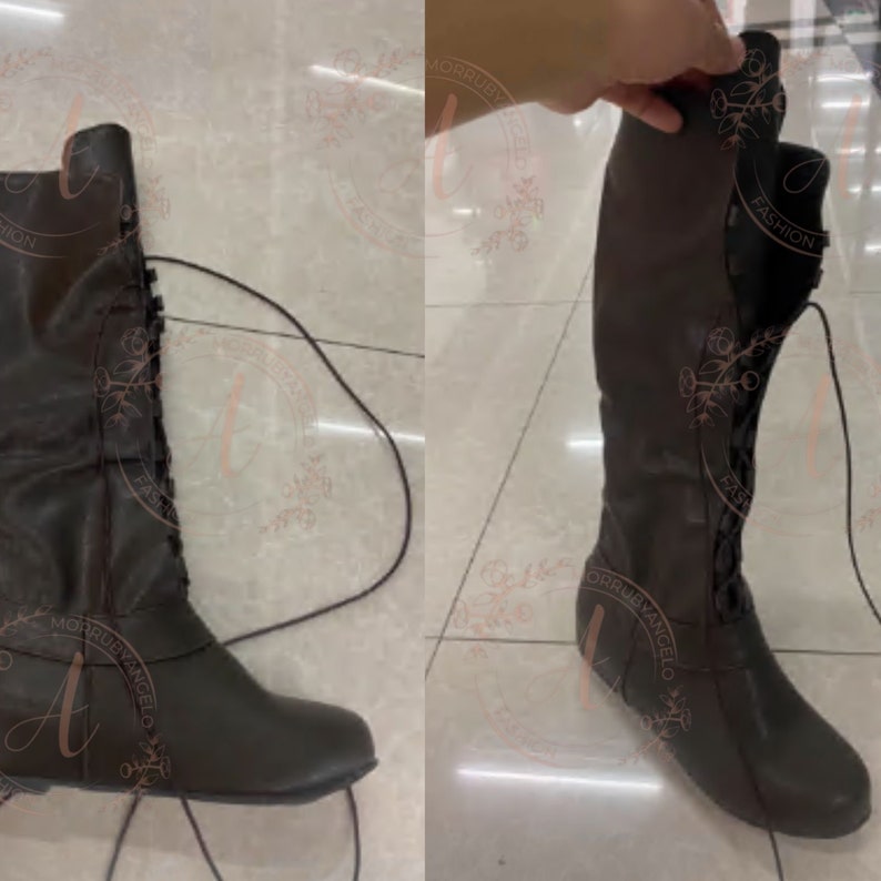 Medieval Renaissance Viking Boots Steam Punk Vintage Pirate