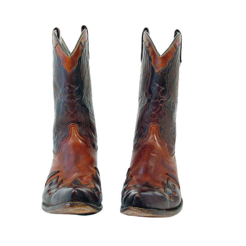 ADAMS BOOT CO. Vintage Cowboy Boots 118005 Men's 10 Made