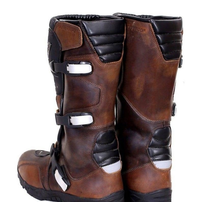 Revoko Adventure Dual Sport Motorcycle Riding Boots