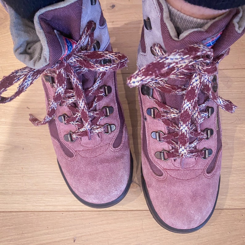 Vintage Hiking Boots Size 38 / W5 UK