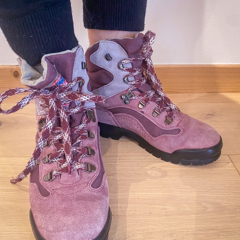 Vintage Hiking Boots Size 38 / W5 UK