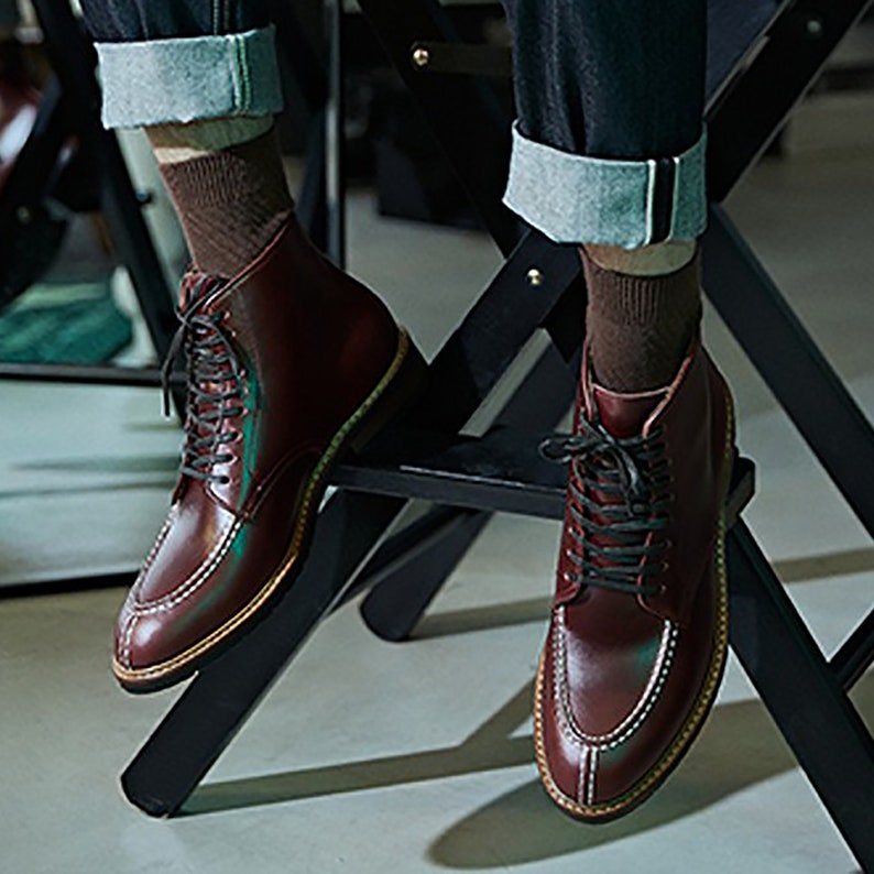 Handmade Boots Men's Leather Boots Handcrafted Leather