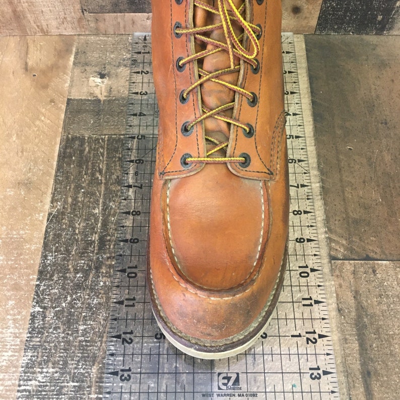 Red Wing 10875 Moc Toe Work Boots Mens 12 D