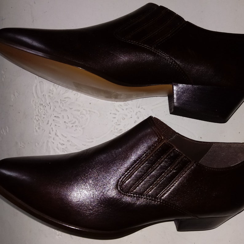 New W/OUT Tags Size:7m FLINGS? Women's Leather Ankle
