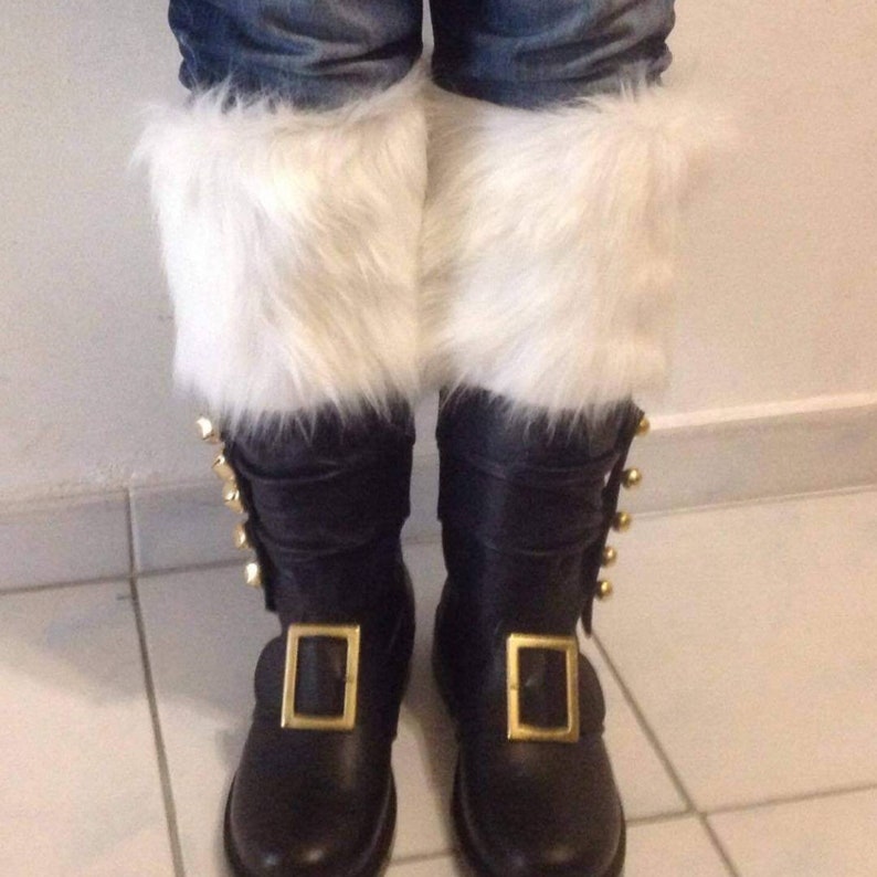 Handmade Santa Claus Bootnubuck Leather Bootssanta