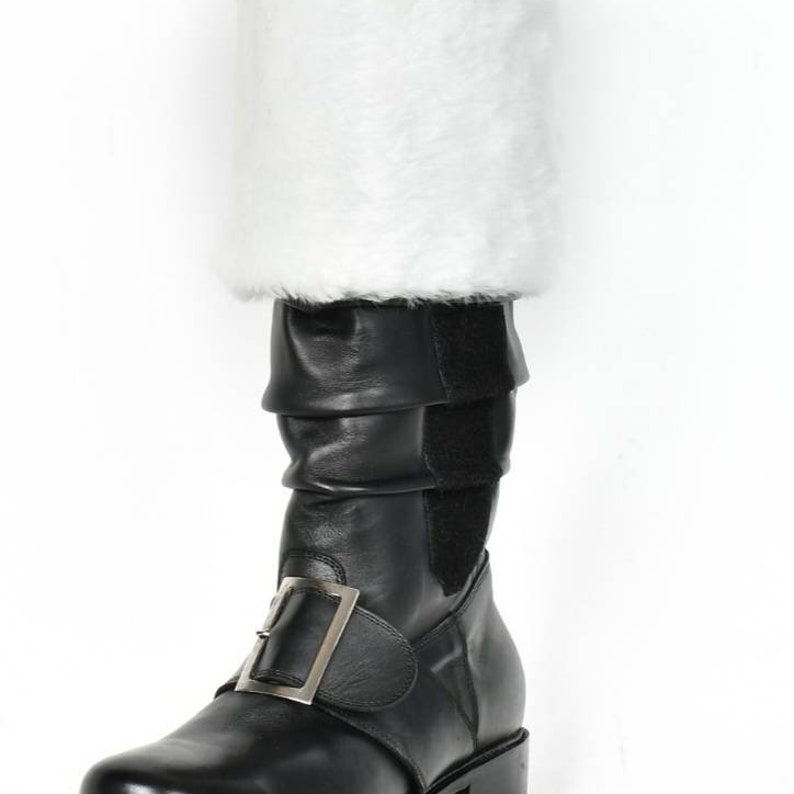 Handmade Santa Claus Bootnubuck Leather Bootssanta