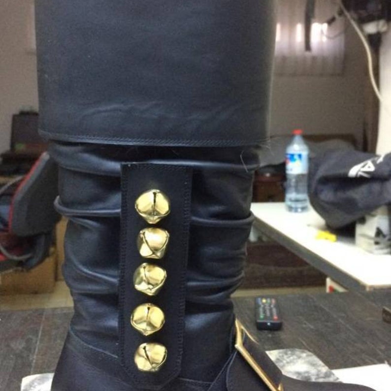 Handmade Santa Claus Bootnubuck Leather Bootssanta