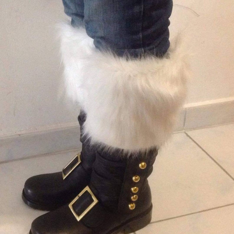 Handmade Santa Claus Bootnubuck Leather Bootssanta