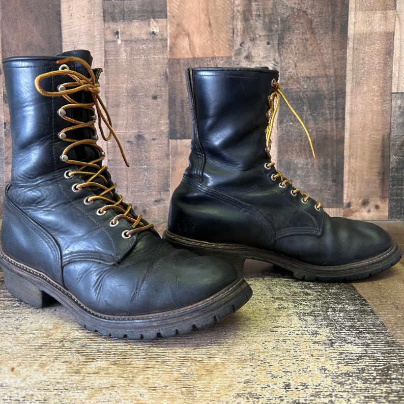 Red Wing 699 Soft Toe Logger Boots Mens 11.5 E