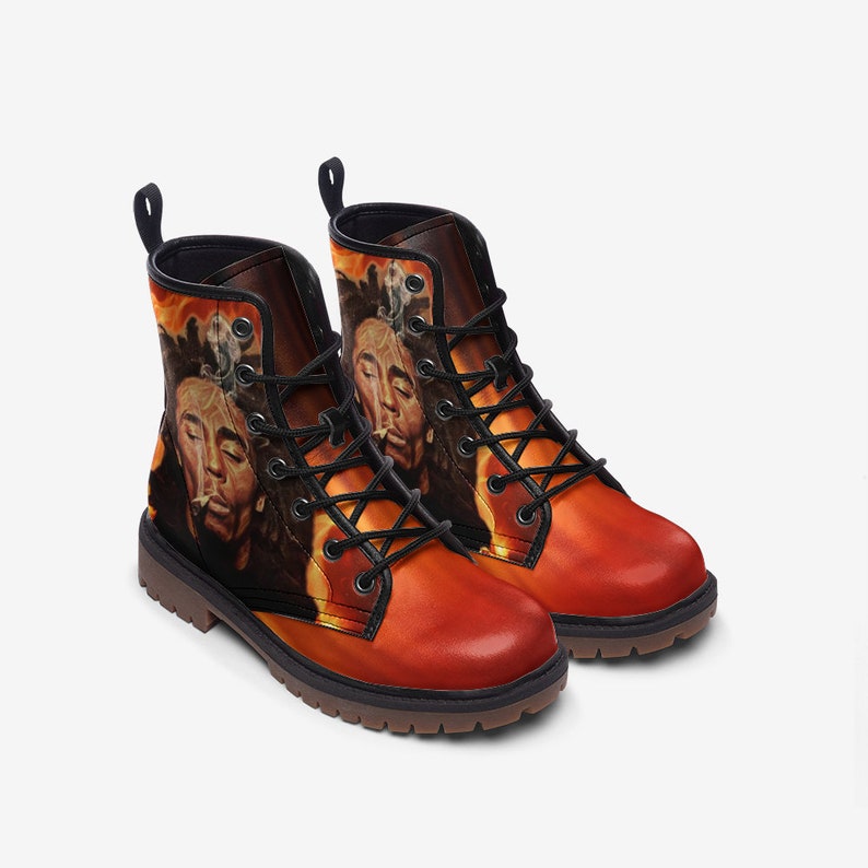 Smoking Hot Bob Marley Vegan Faux Leather Lightweight Unisex