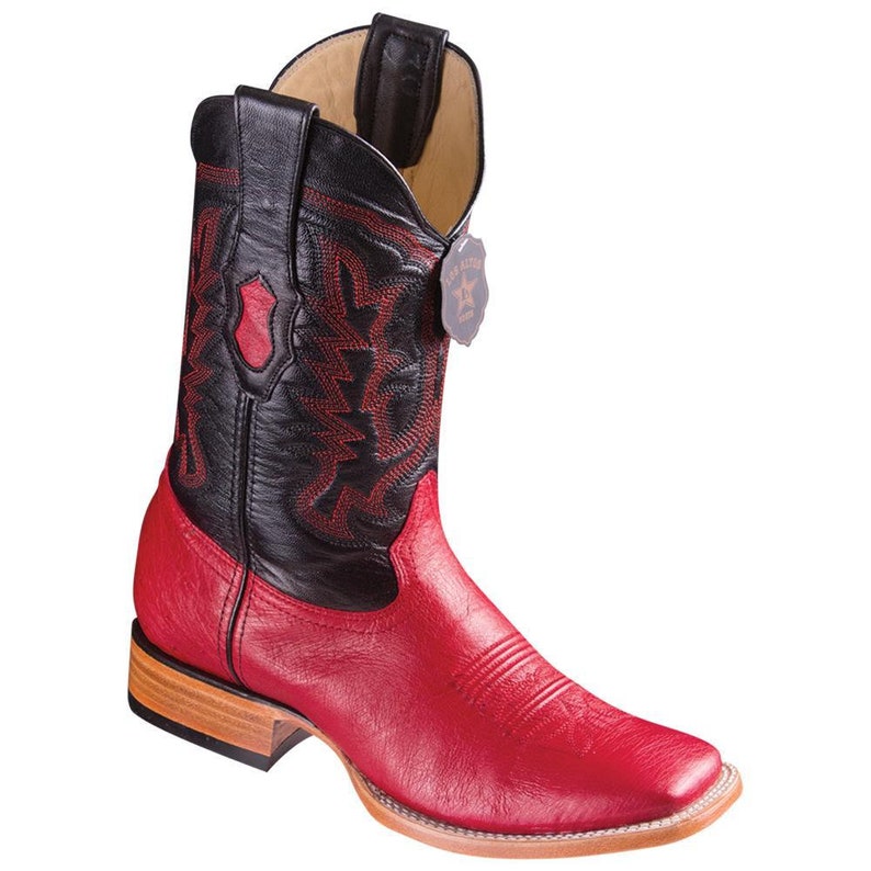 Los Altos Boots Mens 8279712 Wide Square Toe Genuine Smooth