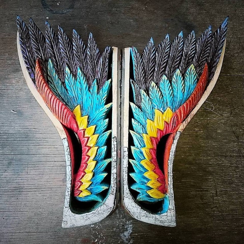 Wing Hand Carved Vietnam Traditional Lacquer