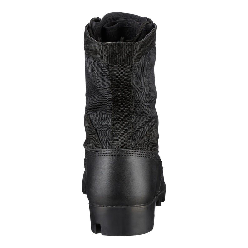Genuine U.S. Army Jungle Black Leather PANAMA Boots Combat