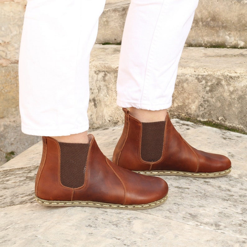 CHELSEA Barefoot Boots Zero Drop Handmade FOR WOMEN New