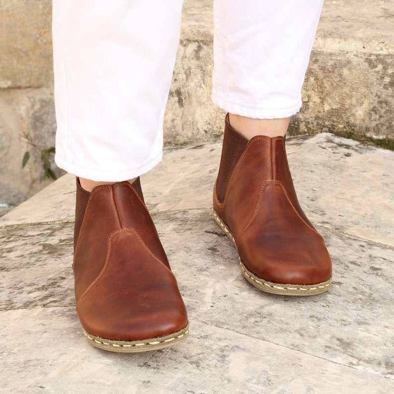 CHELSEA Barefoot Boots Zero Drop Handmade FOR WOMEN New