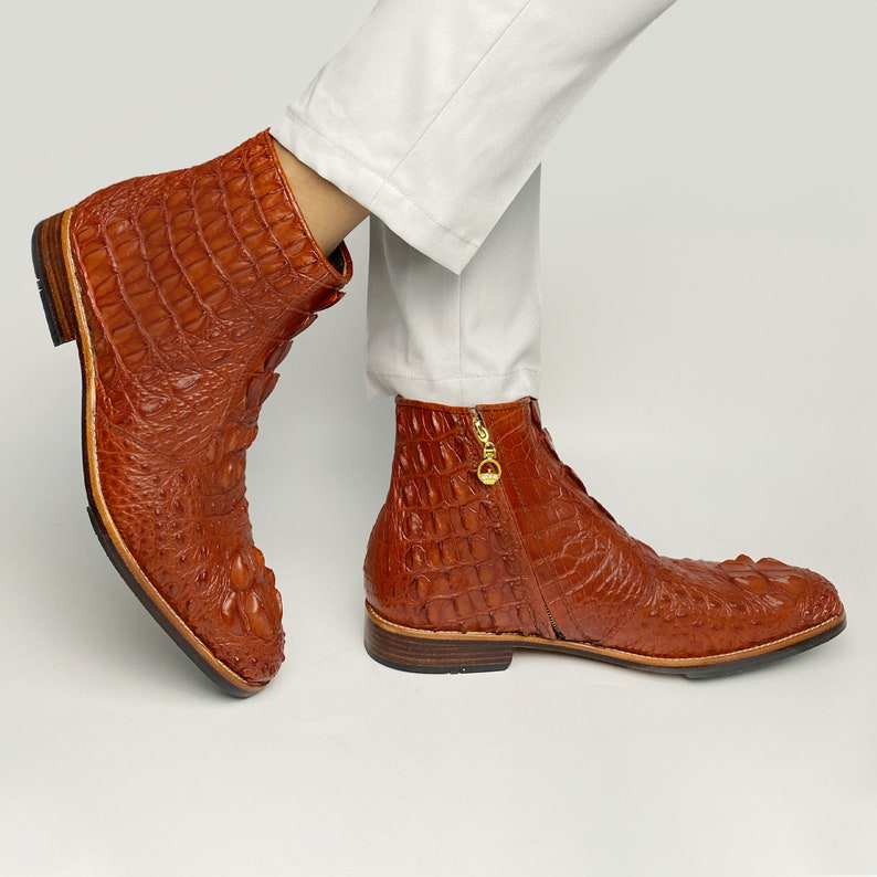 Cowboy Boot US Men's Size 9 Light Brown Chelsea Boots