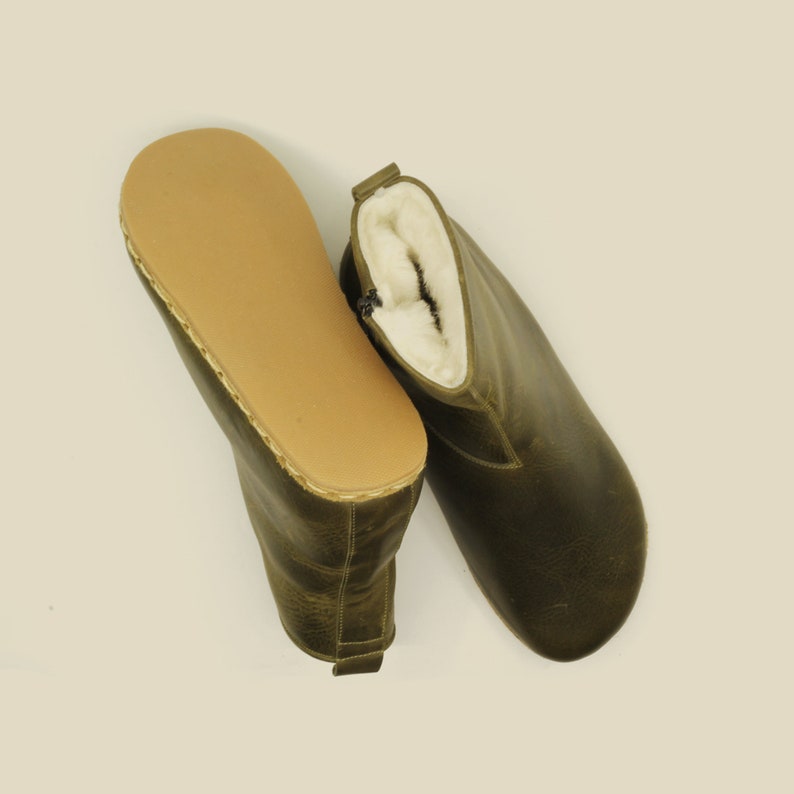 Shearling Ankle Barefoot Women Boots Crazy Vision Zero