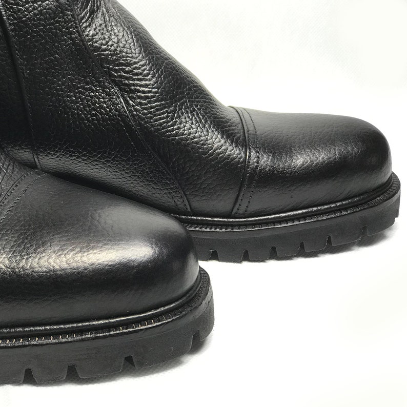 Leather Renaissance Boots for Men Comfortable Men Cosplay