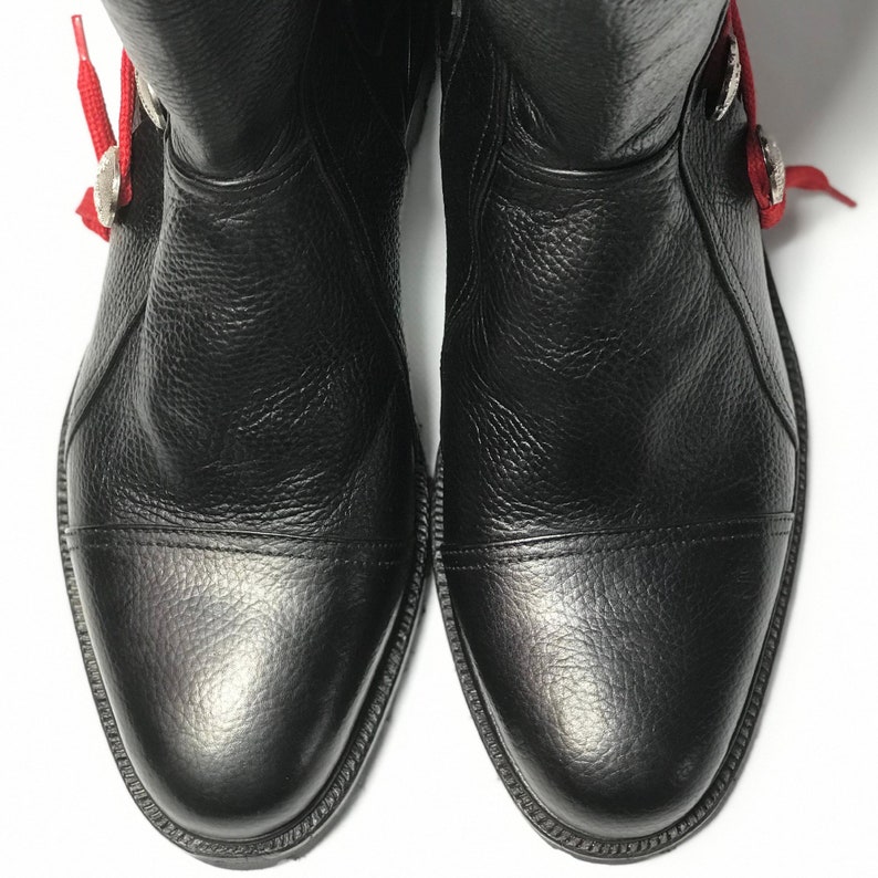 Leather Renaissance Boots for Men Comfortable Men Cosplay